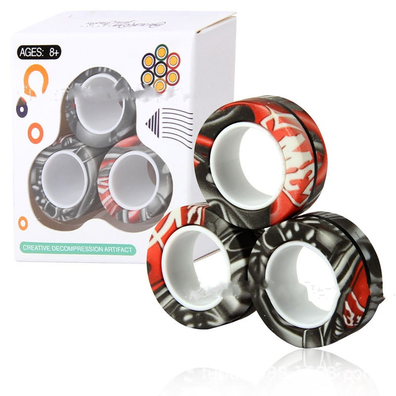 Magnetic Fidget Rings - Stress Relief in Your Hands