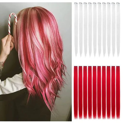 Black Star 20-Inch Party Highlights Clip-In Hair Extensions