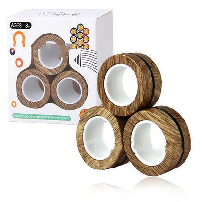 Magnetic Fidget Rings - Stress Relief in Your Hands