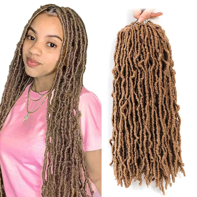 X-Tress Soft Natural Fluffy Hair Extensions Braids