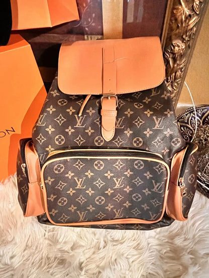 Women's Design LV Monogram Backpack