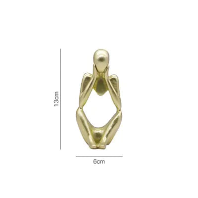 Estatuas de resina flotante taza de café arte escultura cocina hogar