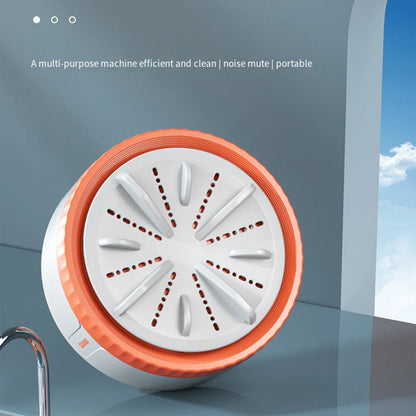 Three Gear timing Mini Portable Washing Machine USB Rotating Turbine Washing Machine Underwear Socks Washing Machine For Travel