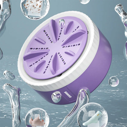 Three Gear timing Mini Portable Washing Machine USB Rotating Turbine Washing Machine Underwear Socks Washing Machine For Travel