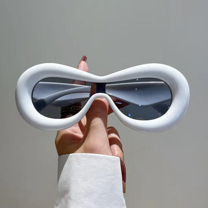 Gafas de sol ovaladas para hombre y mujer.