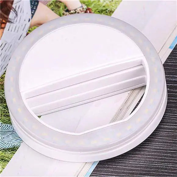 Anillo de luz LED portátil para selfies