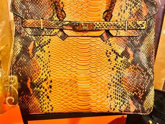 Hermès Lux Crocodile Design Bags