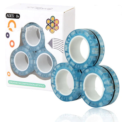 Magnetic Fidget Rings - Stress Relief in Your Hands