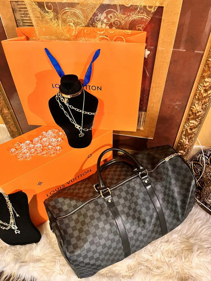 Travel Genuine Leather  Bag Chanel