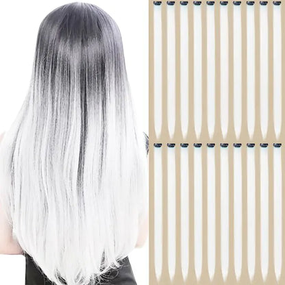 Black Star 20-Inch Party Highlights Clip-In Hair Extensions