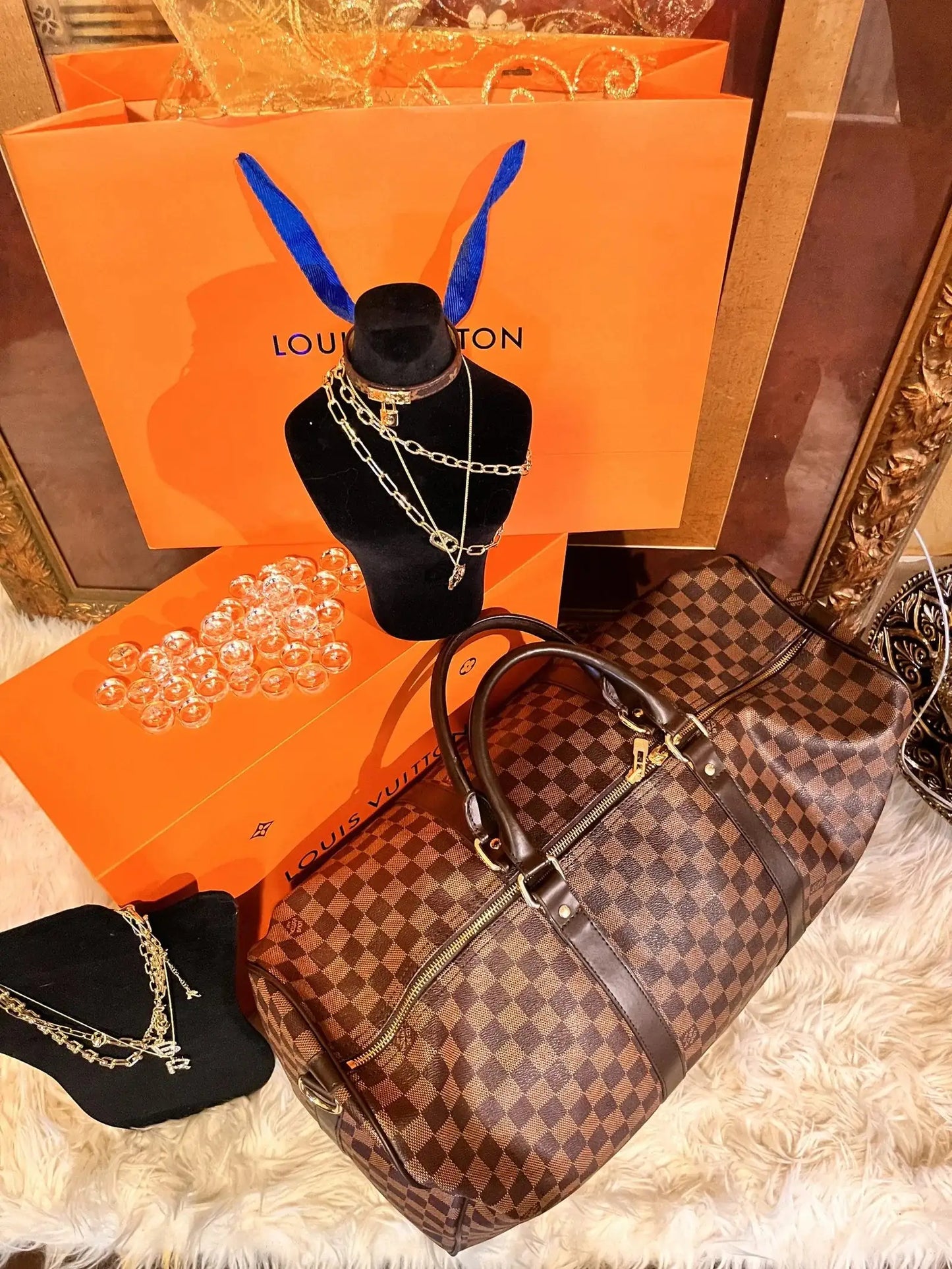 Travel Genuine Leather  Bag Chanel