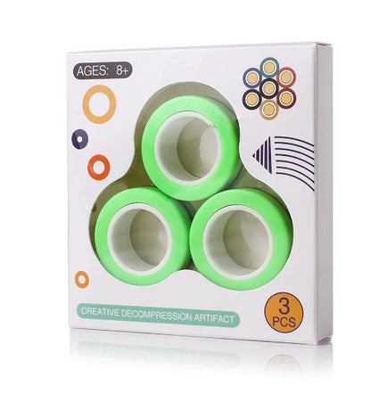 Magnetic Fidget Rings - Stress Relief in Your Hands