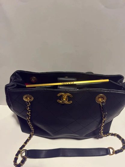 Tote Gold Chain Metal Shoulder Bag Chanel
